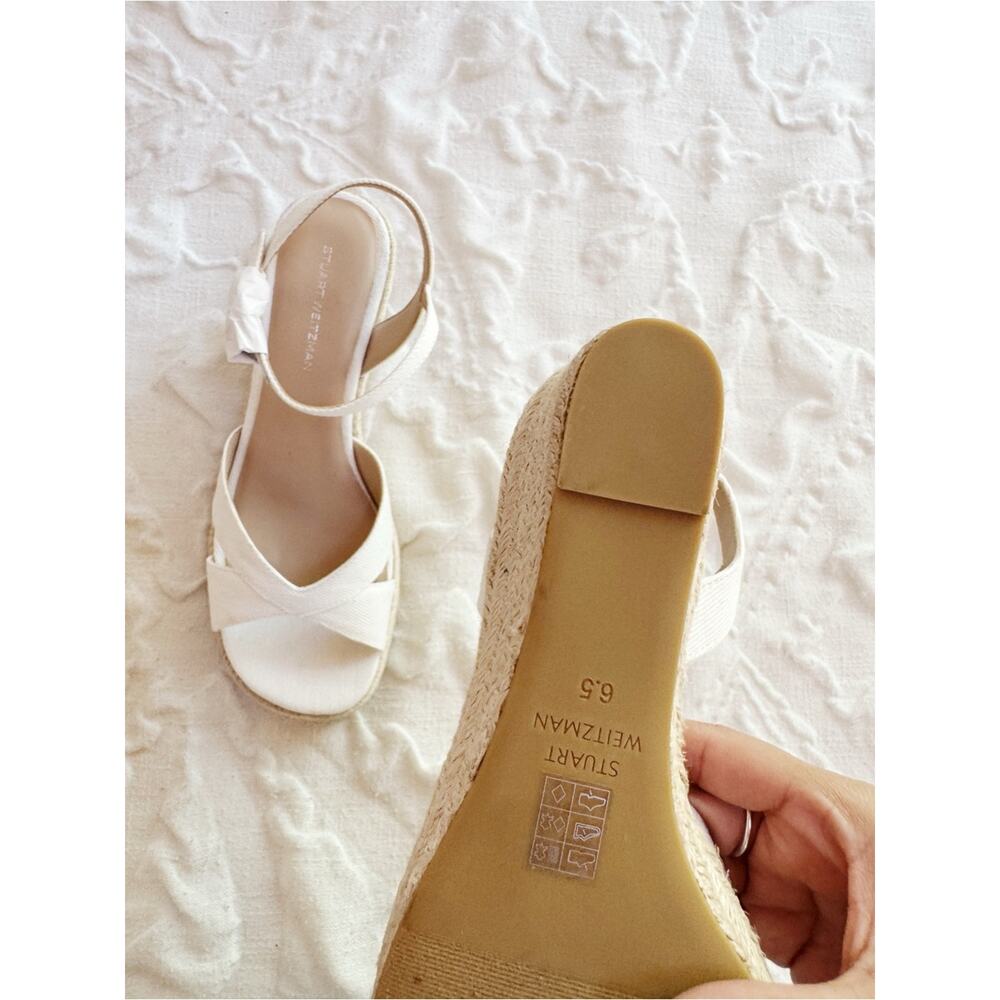 Stuart Weitzman Miami
Espadrille Sandal Size 6.5 New - Picture 9 of 10